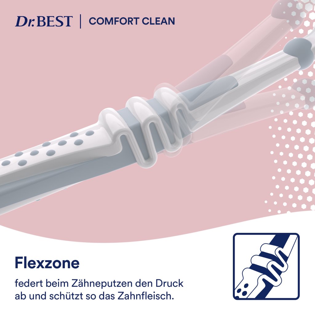 DR.BEST Comfort Clean Soft Zahnbürste