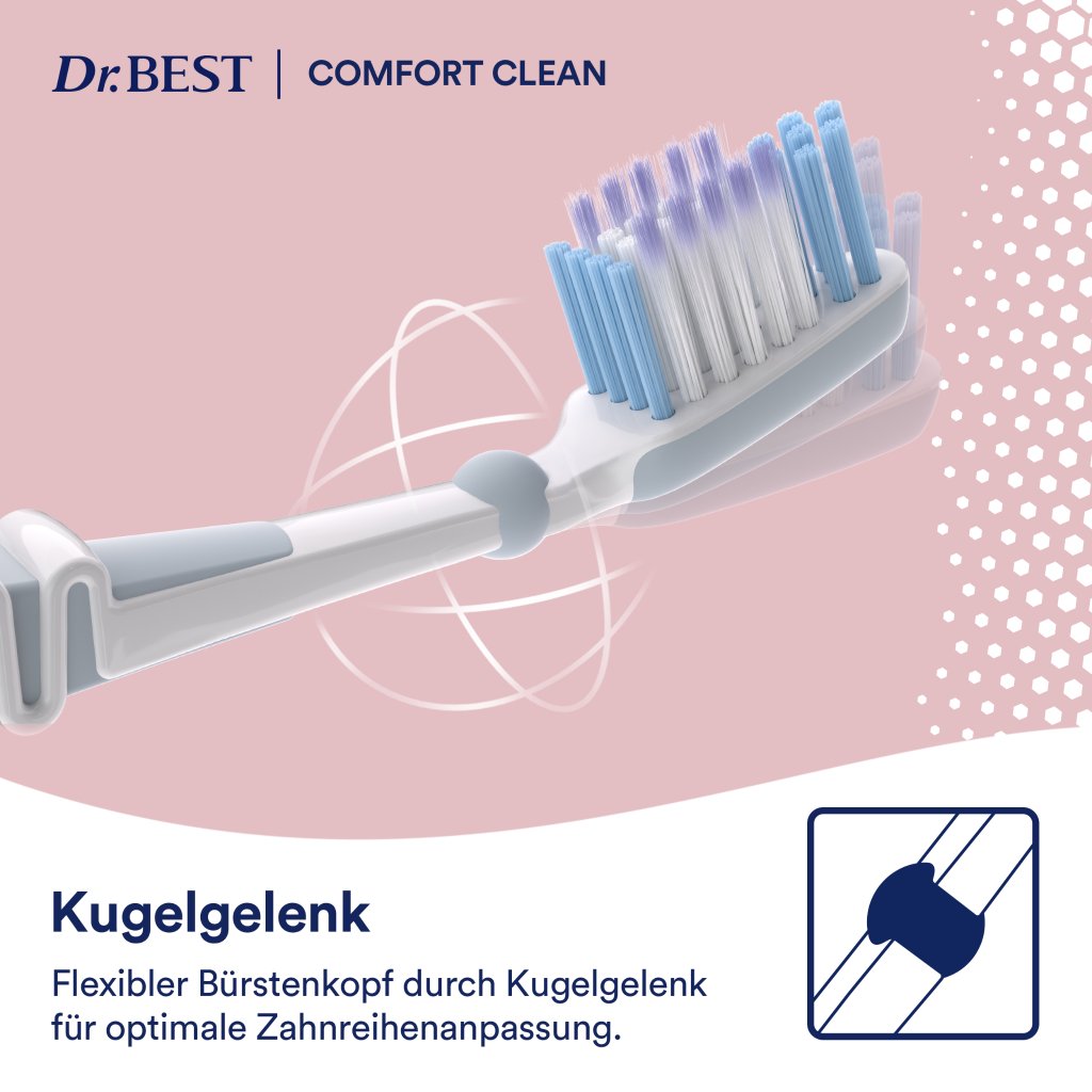 DR.BEST Comfort Clean Soft Zahnbürste