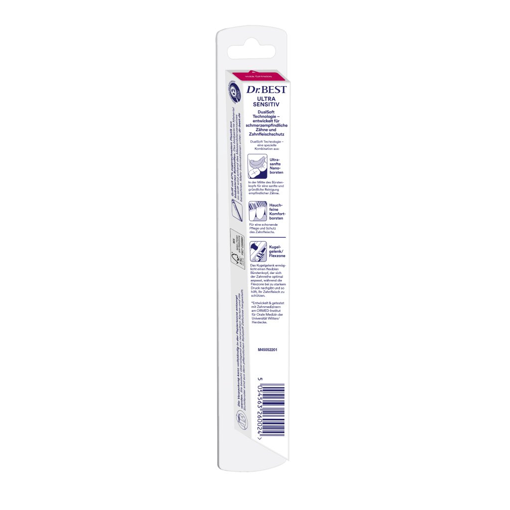 DR.BEST Ultra Sensitive Ultra-Soft Zahnbürste