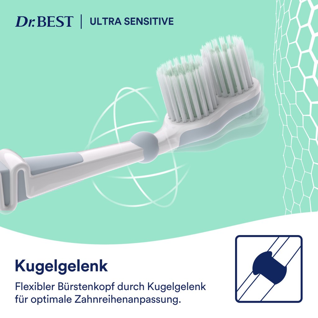 DR.BEST Ultra Sensitive Ultra-Soft Zahnbürste