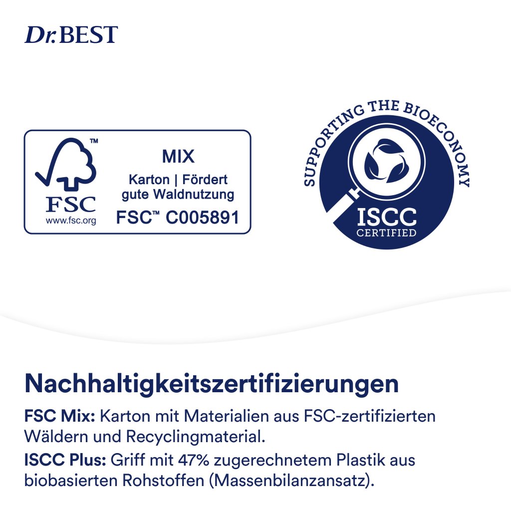 DR.BEST Ultra Sensitive Ultra-Soft Zahnbürste