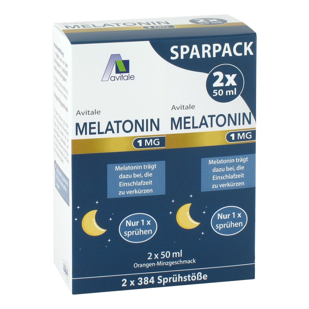 MELATONIN 1 mg Einschlaf-Spray Sparpack