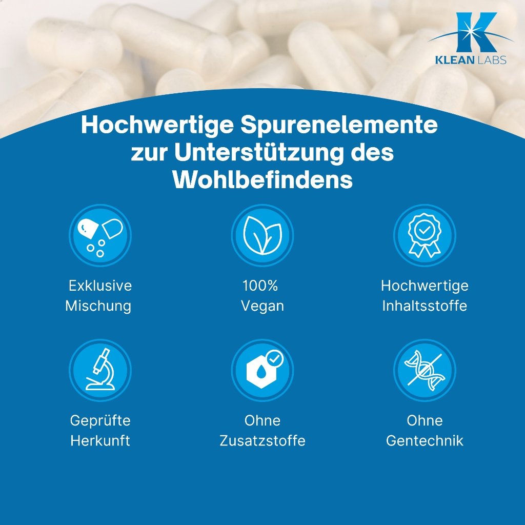 Klean Labs Spurenelemente plus