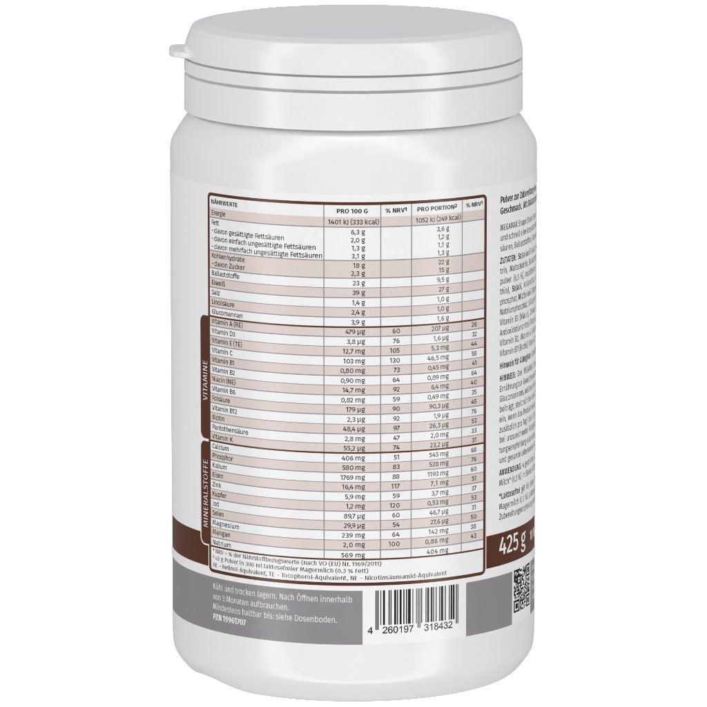 SHAPE SHAKE Schoko f.Gewichtskont.Megamax Pulver
