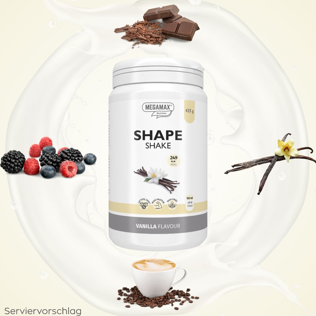 SHAPE SHAKE Vanille f.Gewichtskont.Megamax Pulver
