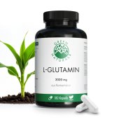 GREEN NATURALS L-Glutamin 3000 mg vegan Kapseln