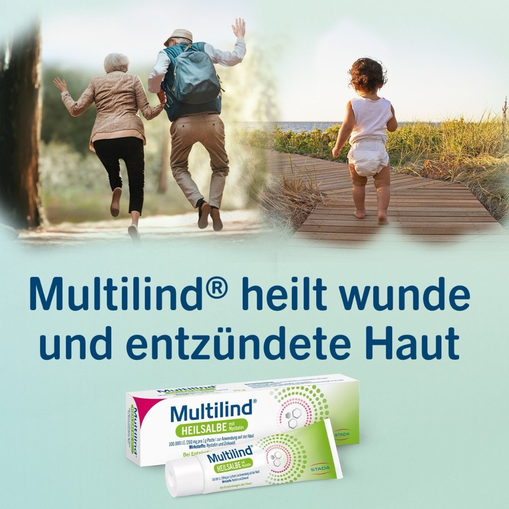 Multilind® Wund- und Heilsalbe mit Zinkoxid und Nystatin