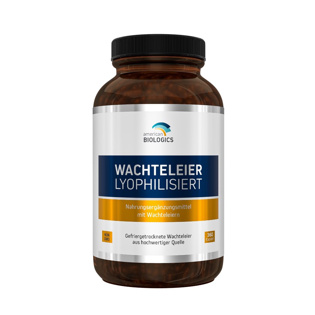 American Biologics Wachteleier lyophilisiert