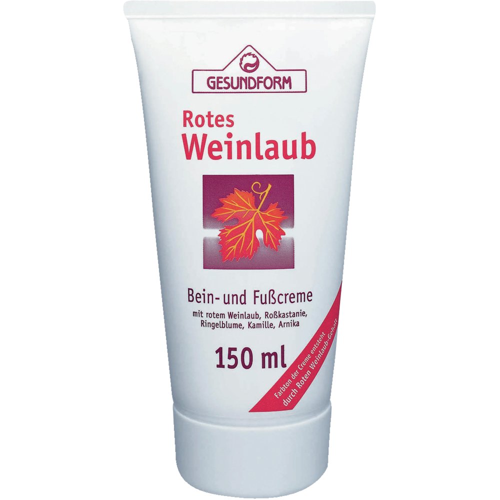 GESUNDFORM rotes Weinlaub Creme