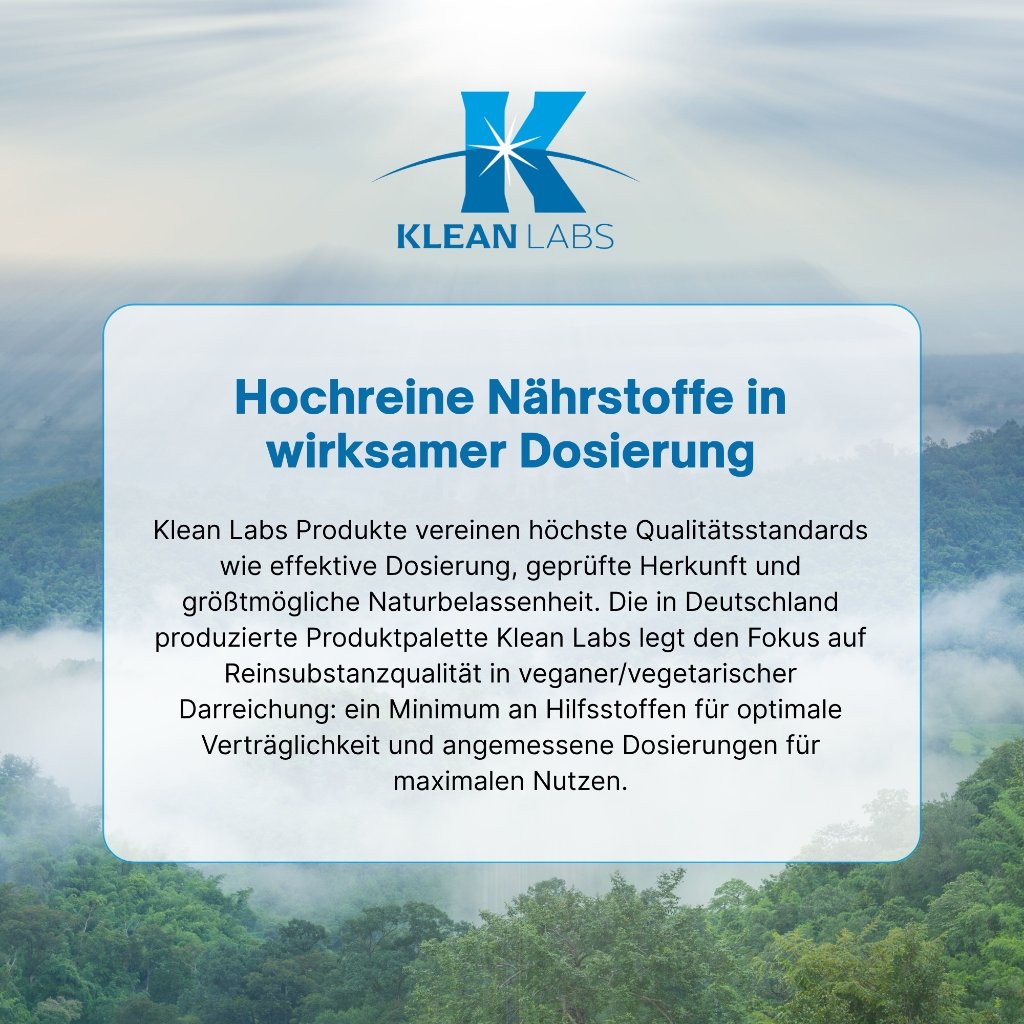 Klean Labs Vitamin D3 & K2 forte Menaquinon 7