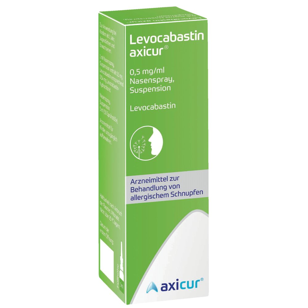 LEVOCABASTIN axicur 0,5 mg/ml Nasenspray