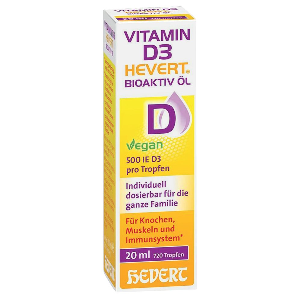 VITAMIN D3 HEVERT Bioaktiv Öl