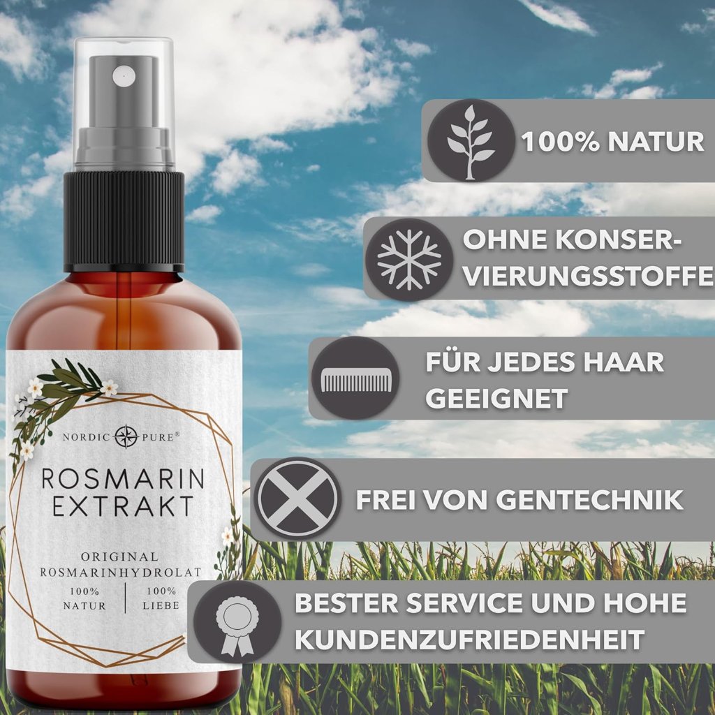 Nordic Pure Rosmarinextrakt (Rosmarinhydrolat)
