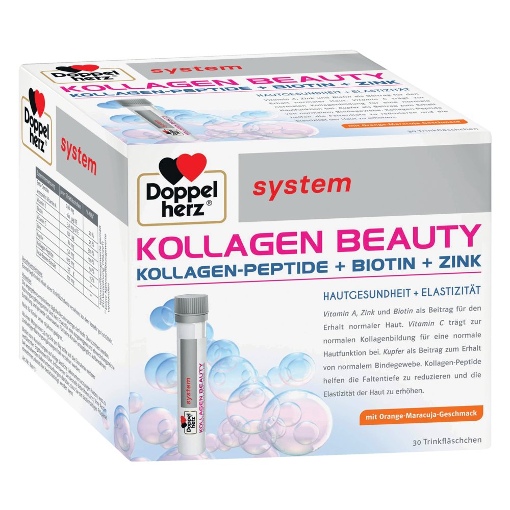 DOPPELHERZ Kollagen Beauty Maracuja system TRA