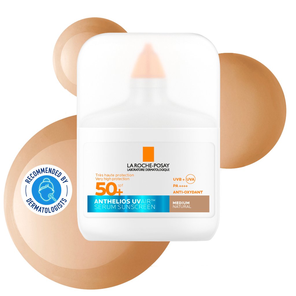 Anthelios UV Air Serum Getönt LSF 50+ Medium, 50 ml