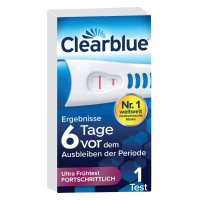 CLEARBLUE Schwangerschaftst.6 Tage vor 2 Hormone