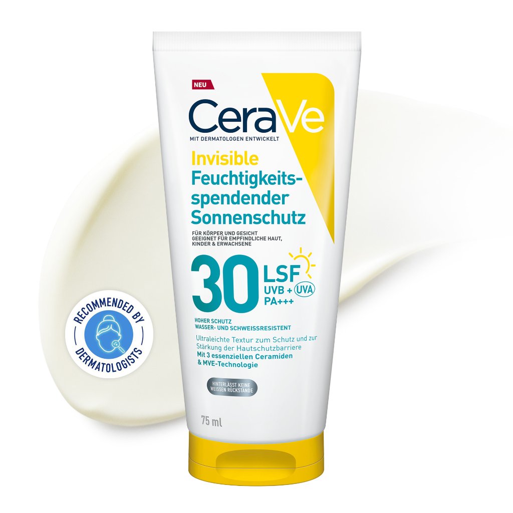 CeraVe Invisible Feuchtigkeitspend. Sonnenschutz LSF30 75 ml