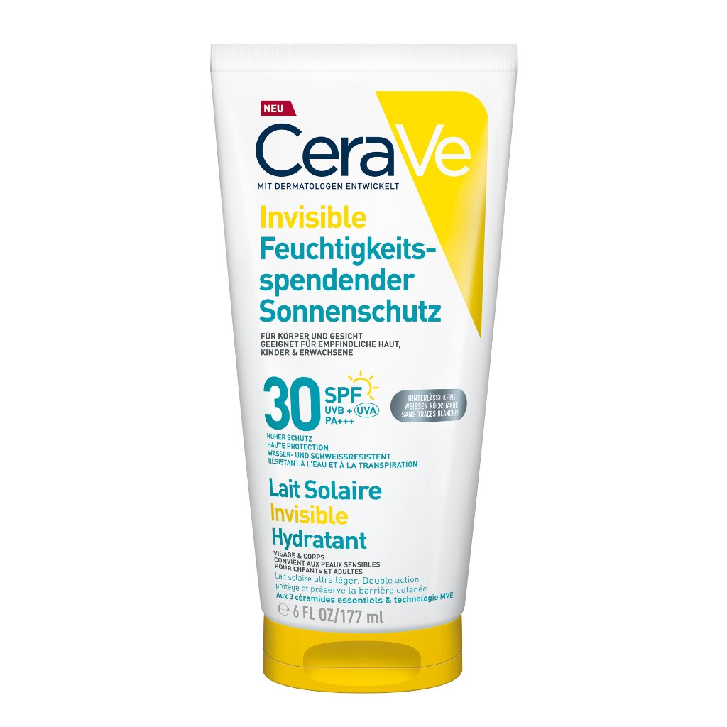 CeraVe Invisible Feuchtigkeitssp. Sonnenschutz LSF 30 177 ml