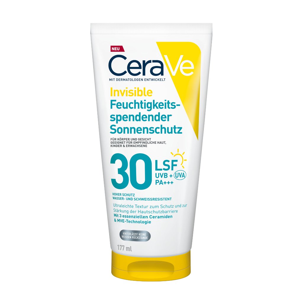 CeraVe Invisible Feuchtigkeitssp. Sonnenschutz LSF 30 177 ml