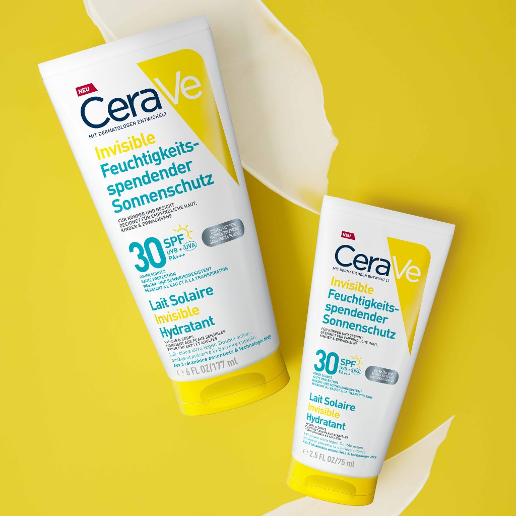 CeraVe Invisible Feuchtigkeitssp. Sonnenschutz LSF 30 177 ml