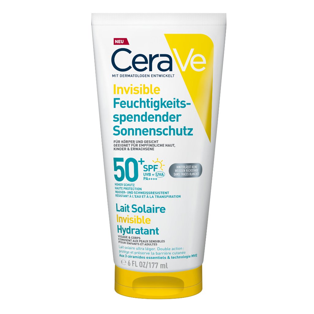 CeraVe Invisible Feuchtigkeitssp.Sonnenschutz LSF 50+ 177 ml