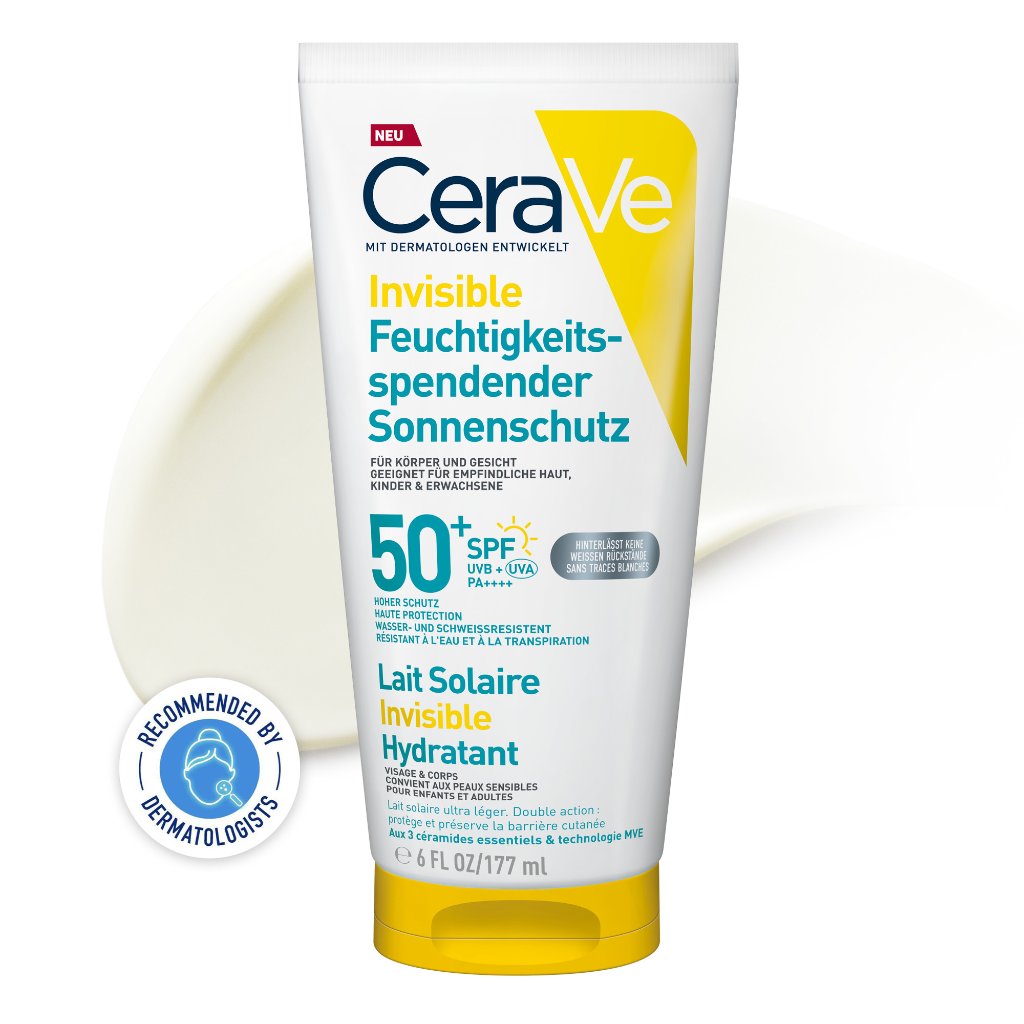 CeraVe Invisible Feuchtigkeitssp.Sonnenschutz LSF 50+ 177 ml