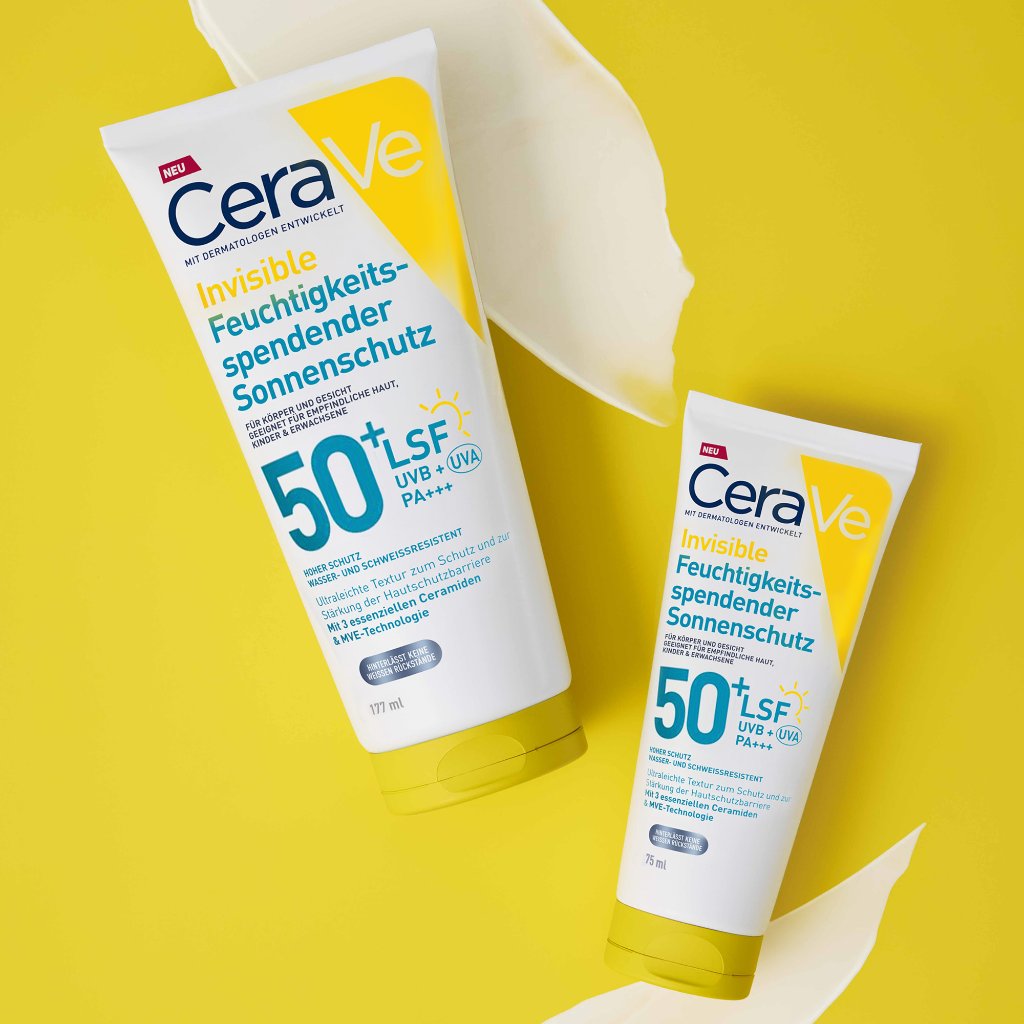 CeraVe Invisible Feuchtigkeitssp.Sonnenschutz LSF 50+ 177 ml