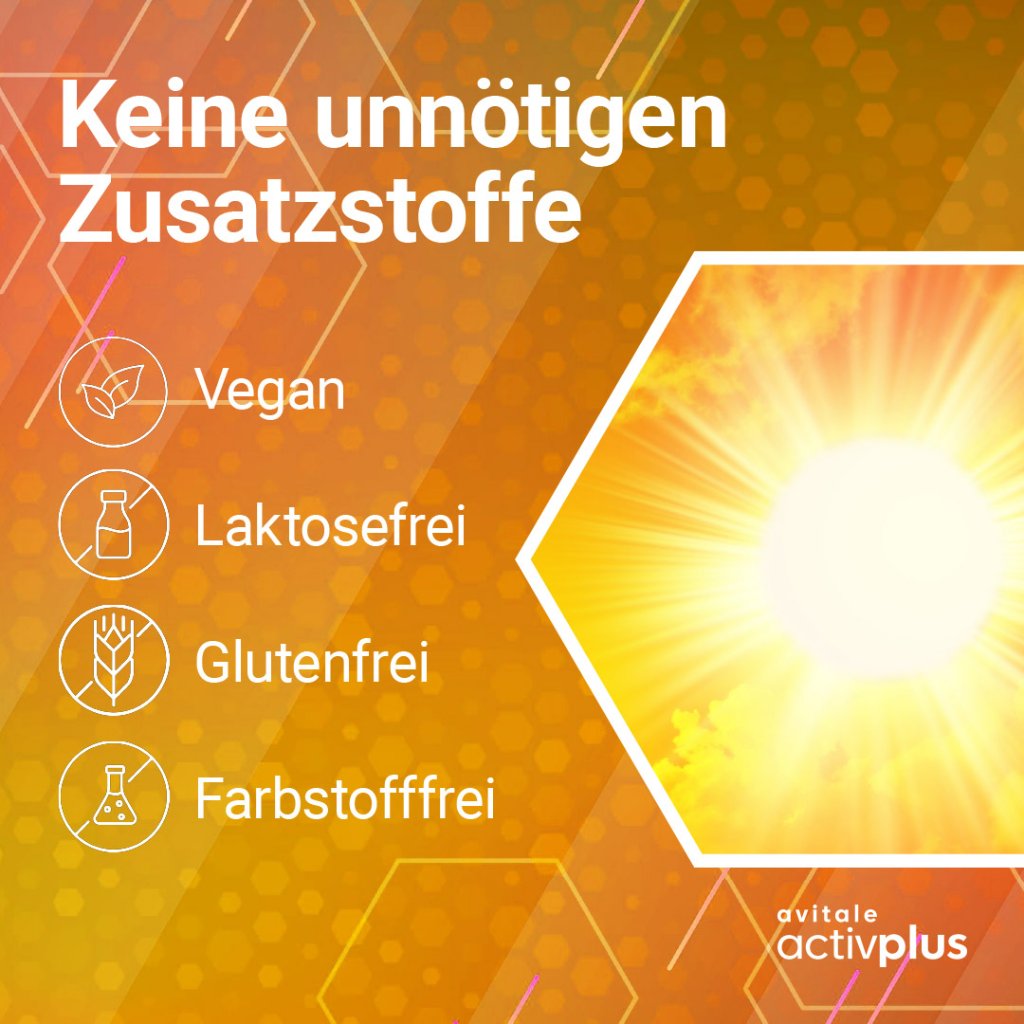 ACTIVPLUS Vitamin D3 5000 I.E.+K2 Depot Tabletten