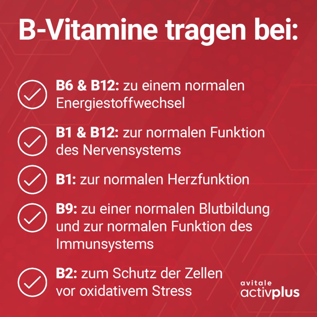 ACTIVPLUS Vitamin B Komplex Tabletten
