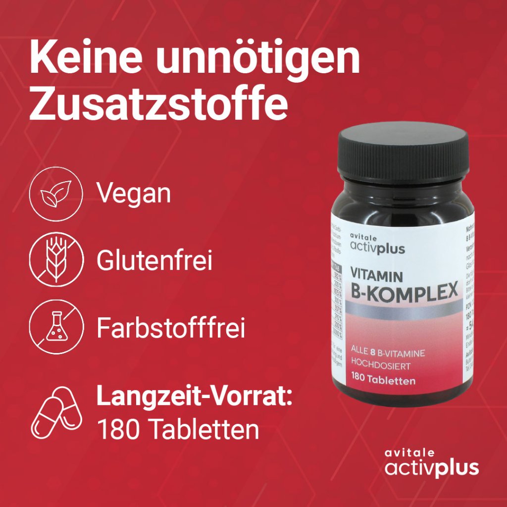 ACTIVPLUS Vitamin B Komplex Tabletten