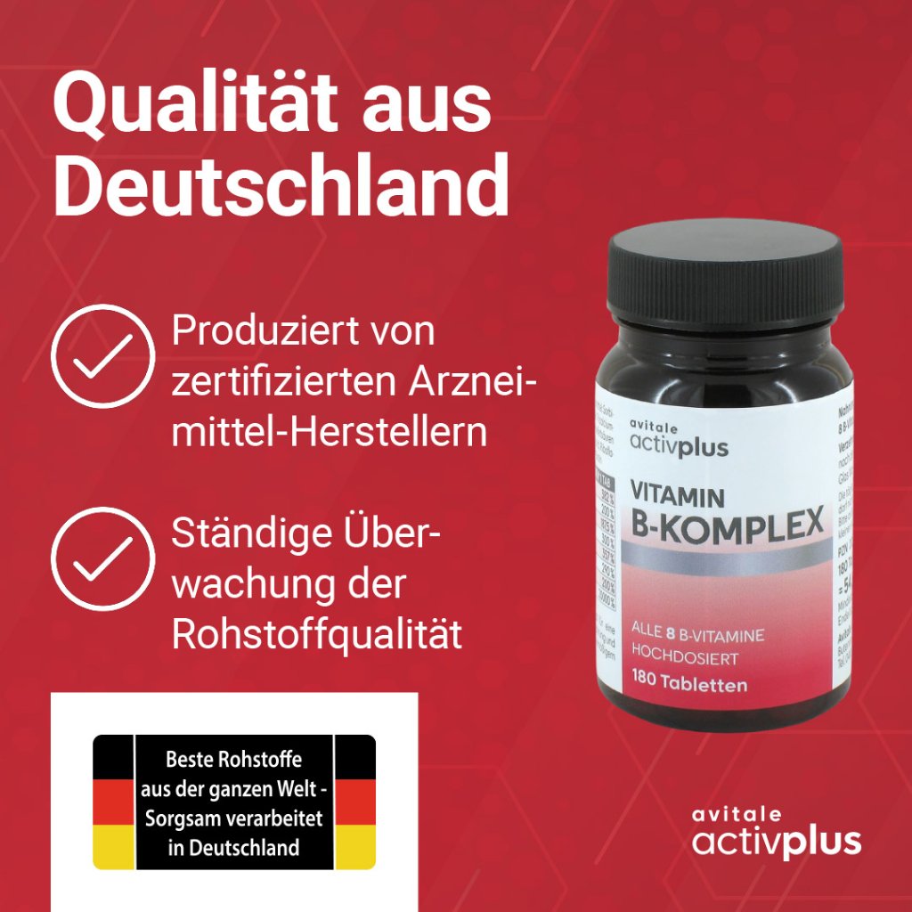 ACTIVPLUS Vitamin B Komplex Tabletten