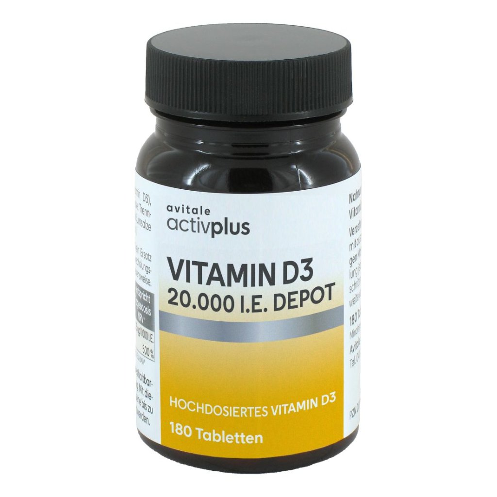 ACTIVPLUS Vitamin D3 20.000 I.E. Depot Tabletten