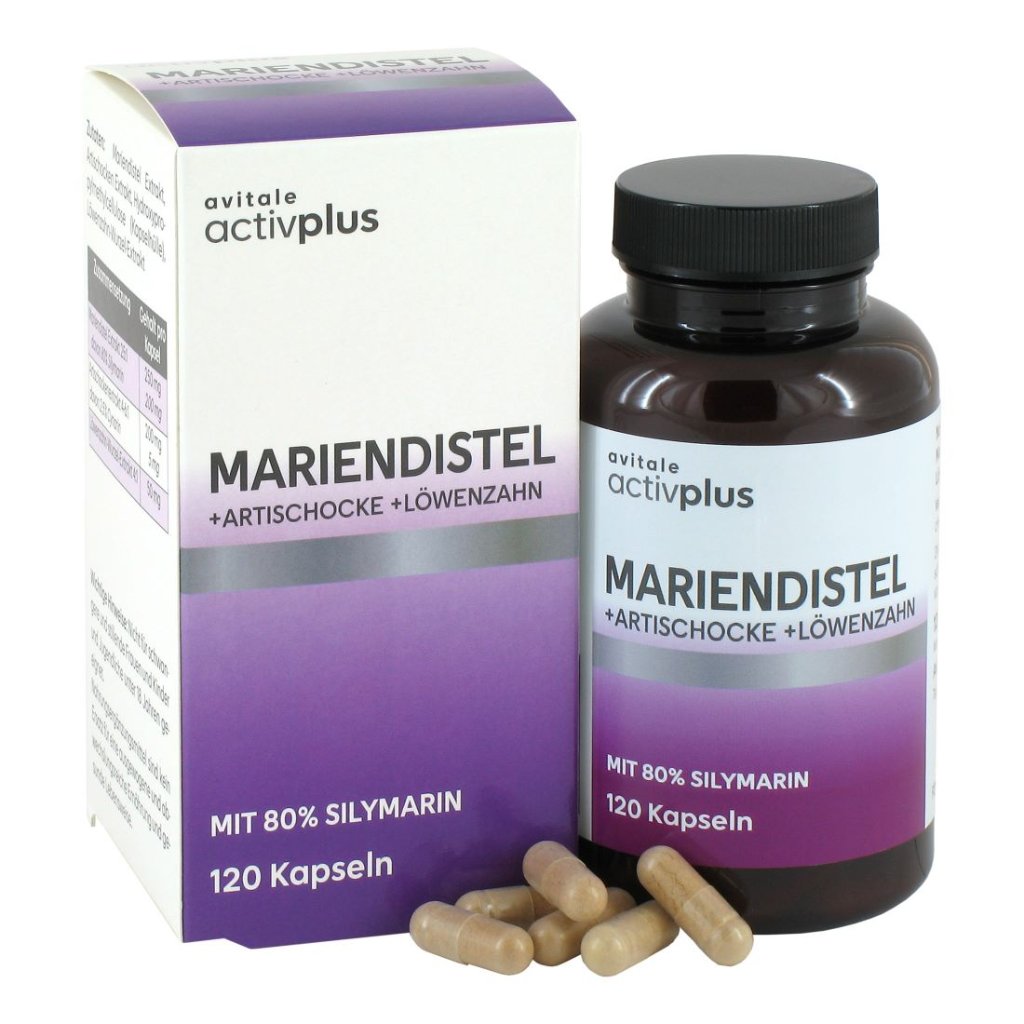 ACTIVPLUS Mariendistel+Artischocke+Löwenzahn Kaps.
