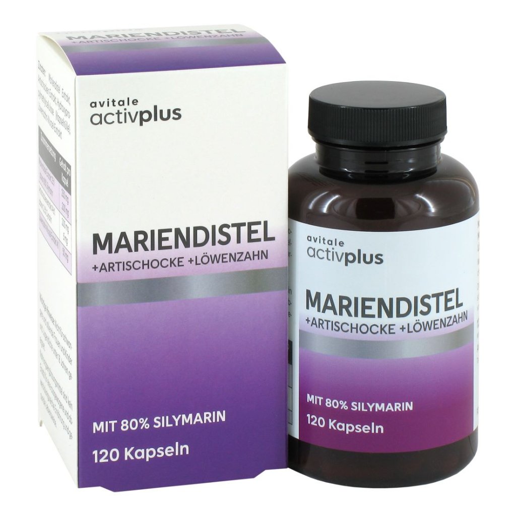 ACTIVPLUS Mariendistel+Artischocke+Löwenzahn Kaps.