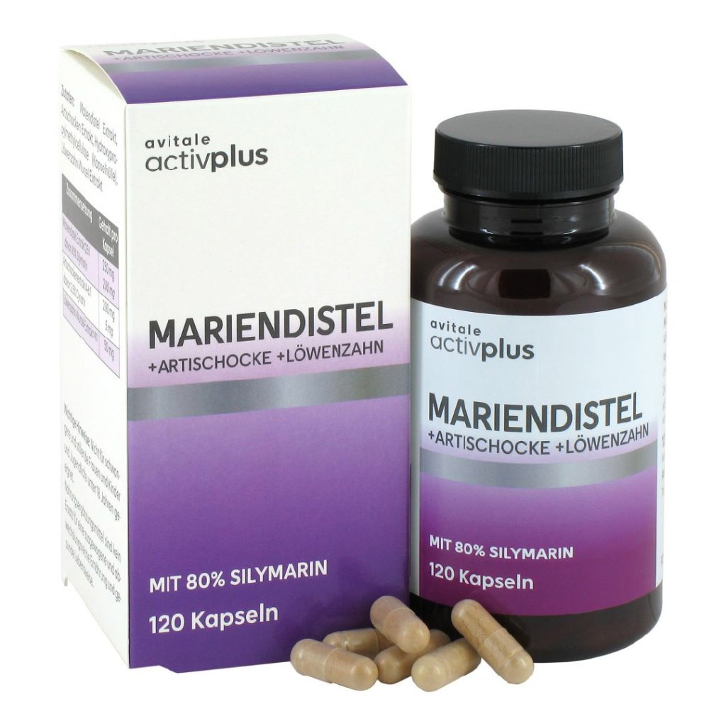 ACTIVPLUS Mariendistel+Artischocke+Löwenzahn Kaps.