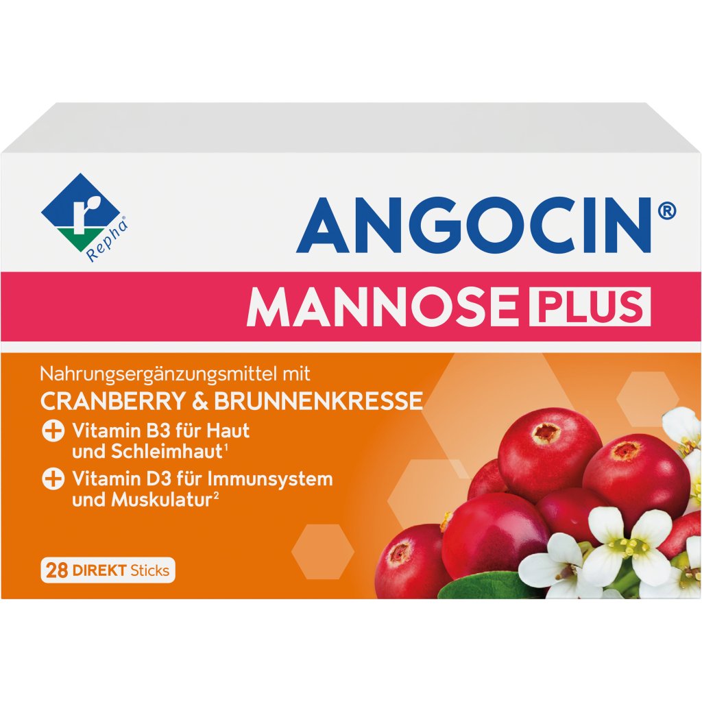 ANGOCIN MANNOSE PLUS Pulver zum Einnehmen