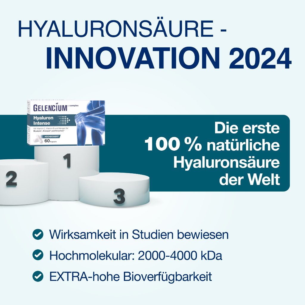 GELENCIUM Hyaluron Intense hochdos.Vitamin C Kaps.