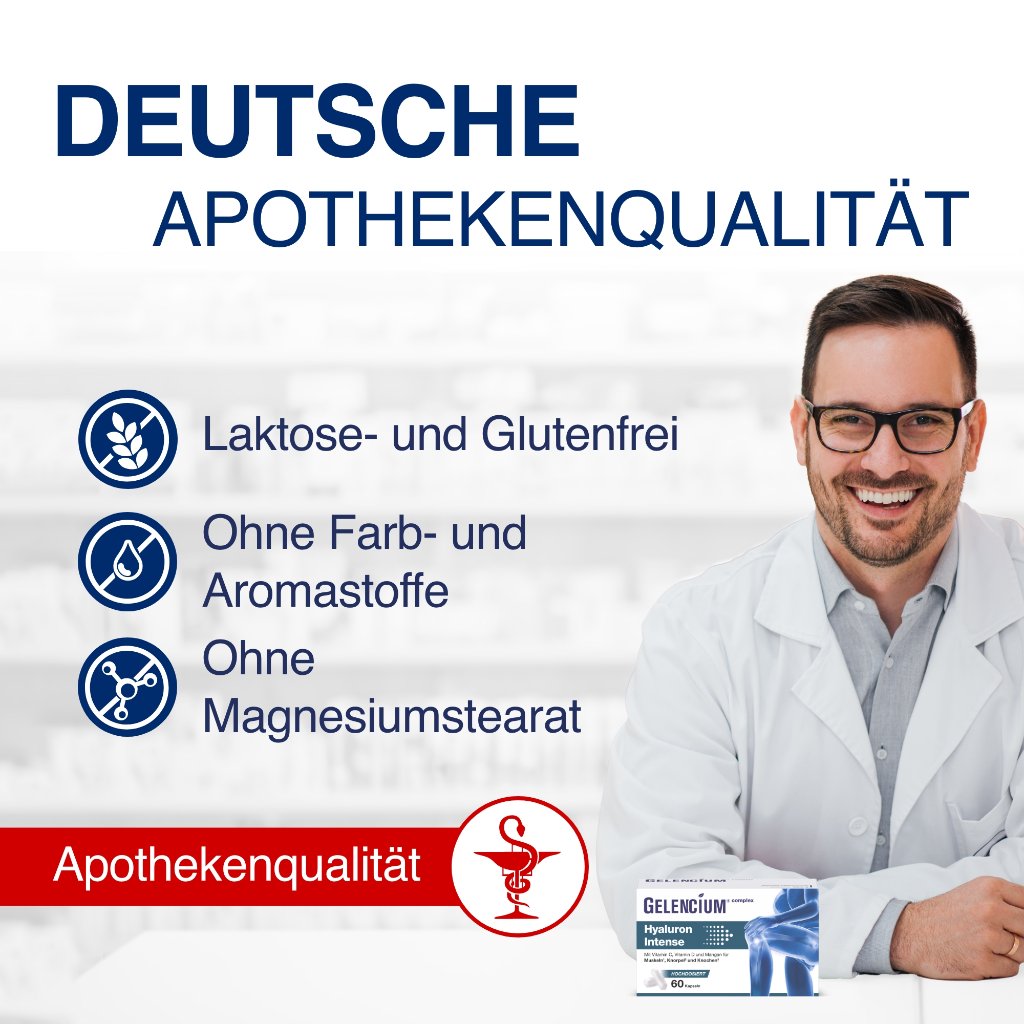 GELENCIUM Hyaluron Intense hochdos.Vitamin C Kaps.