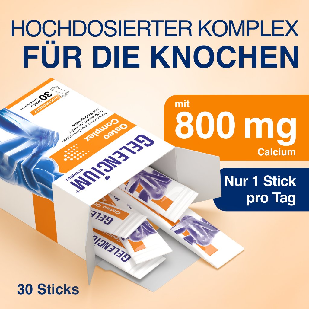 GELENCIUM Osteo Complex Calcium D3 K2 f.Knoch.Btl.