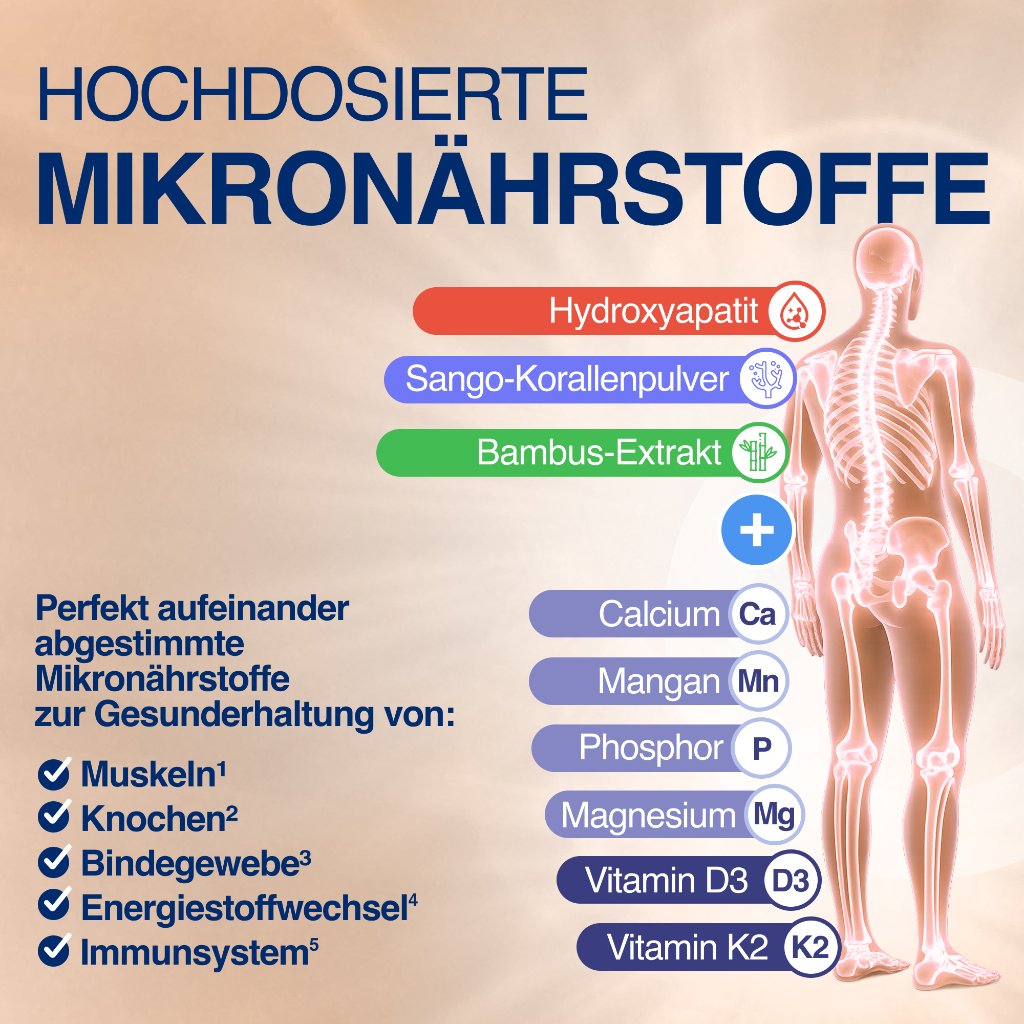GELENCIUM Osteo Complex Calcium D3 K2 f.Knoch.Btl.