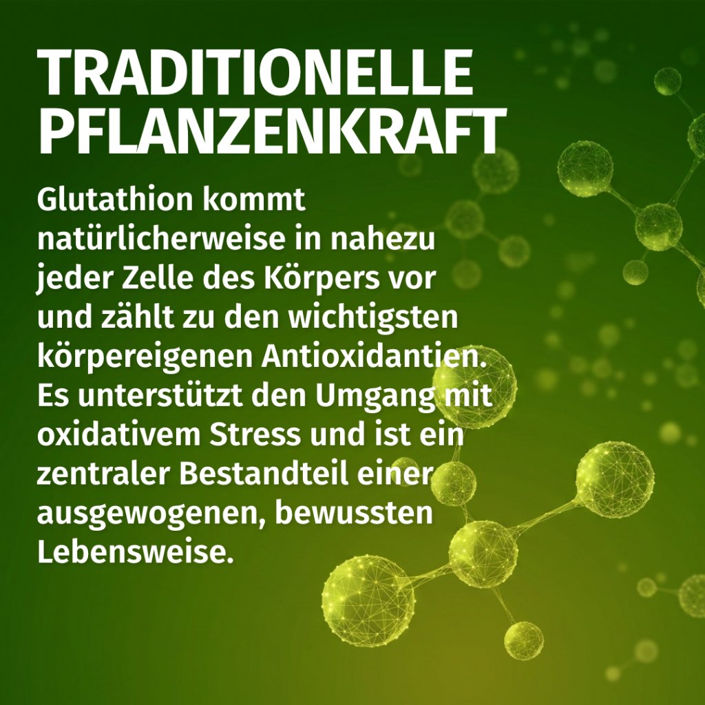 GREEN NATURALS L-Glutathion 1.400 mg vegan