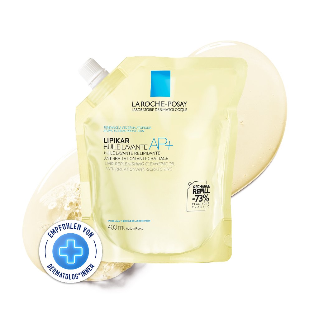 Lipikar Duschöl Dusch- und Badeöl AP+ Nachfüllpack 400ml