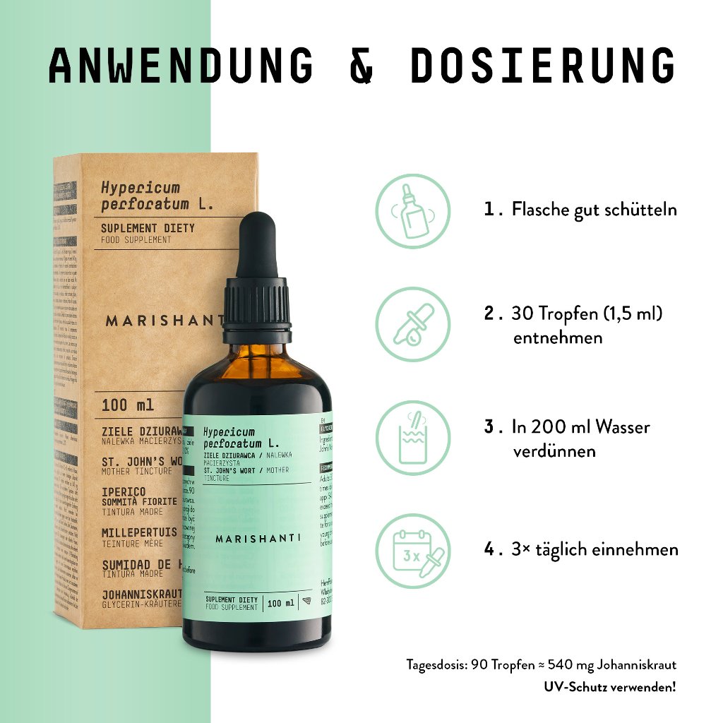 Marishanti Johanniskraut Extrakt – alkoholfrei