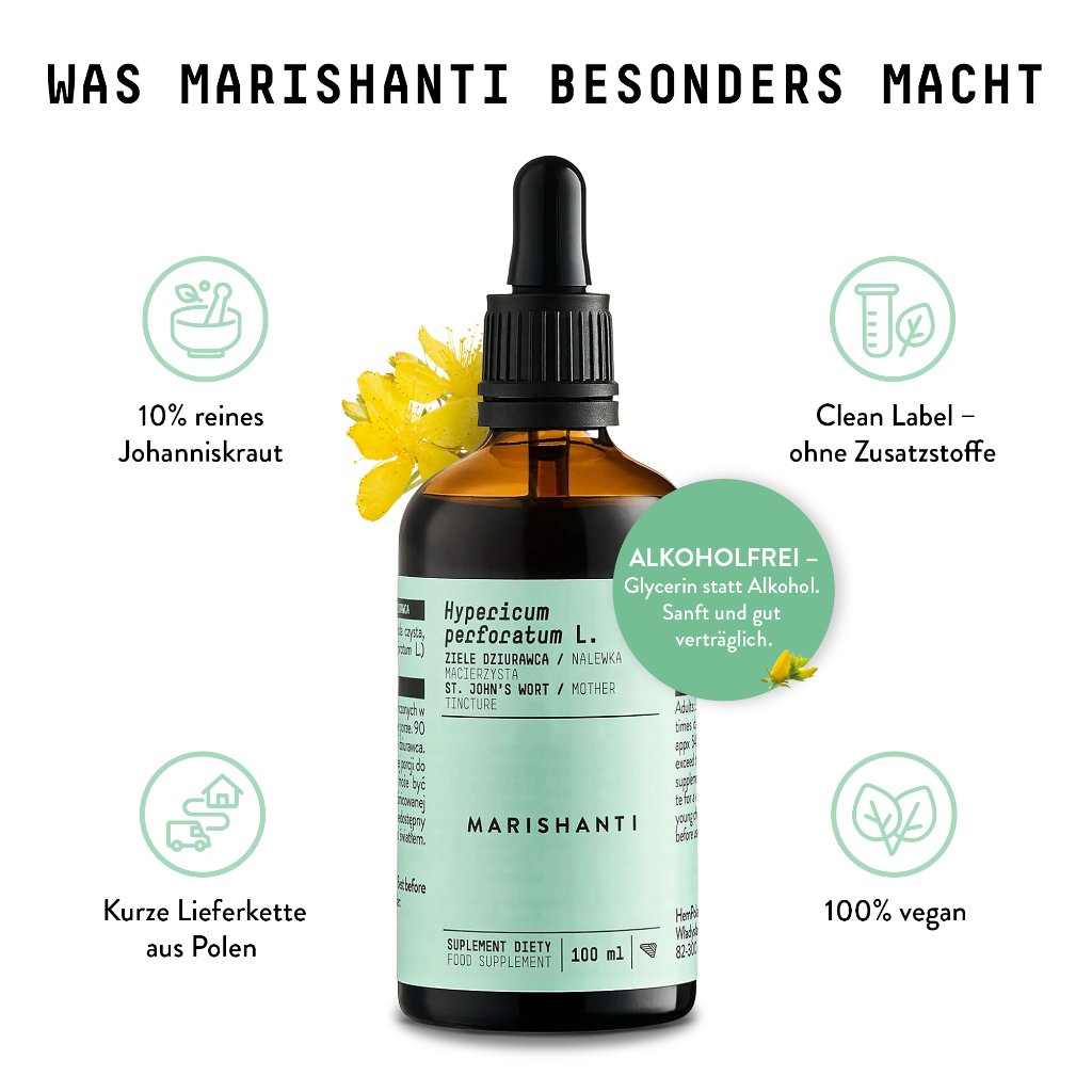 Marishanti Johanniskraut Extrakt – alkoholfrei