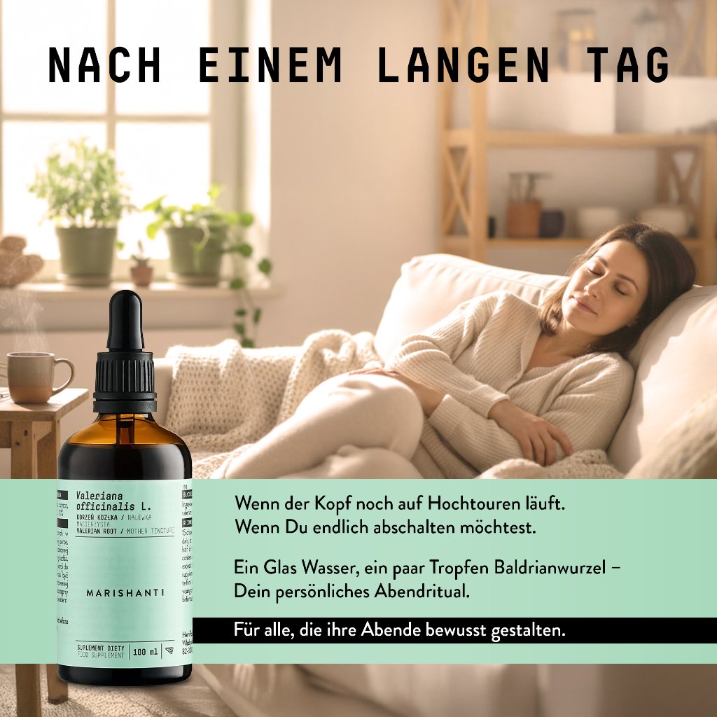 Marishanti Baldrianwurzel Extrakt – alkoholfrei