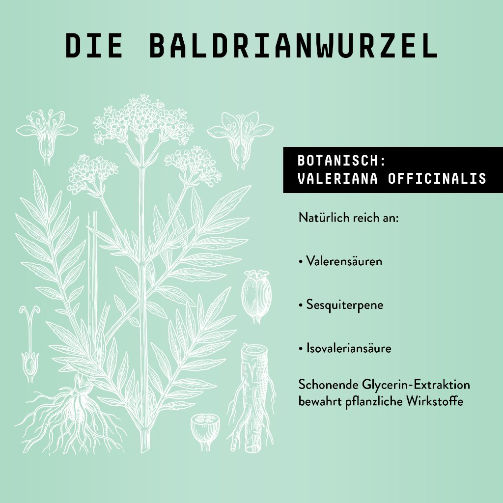Marishanti Baldrianwurzel Extrakt – alkoholfrei