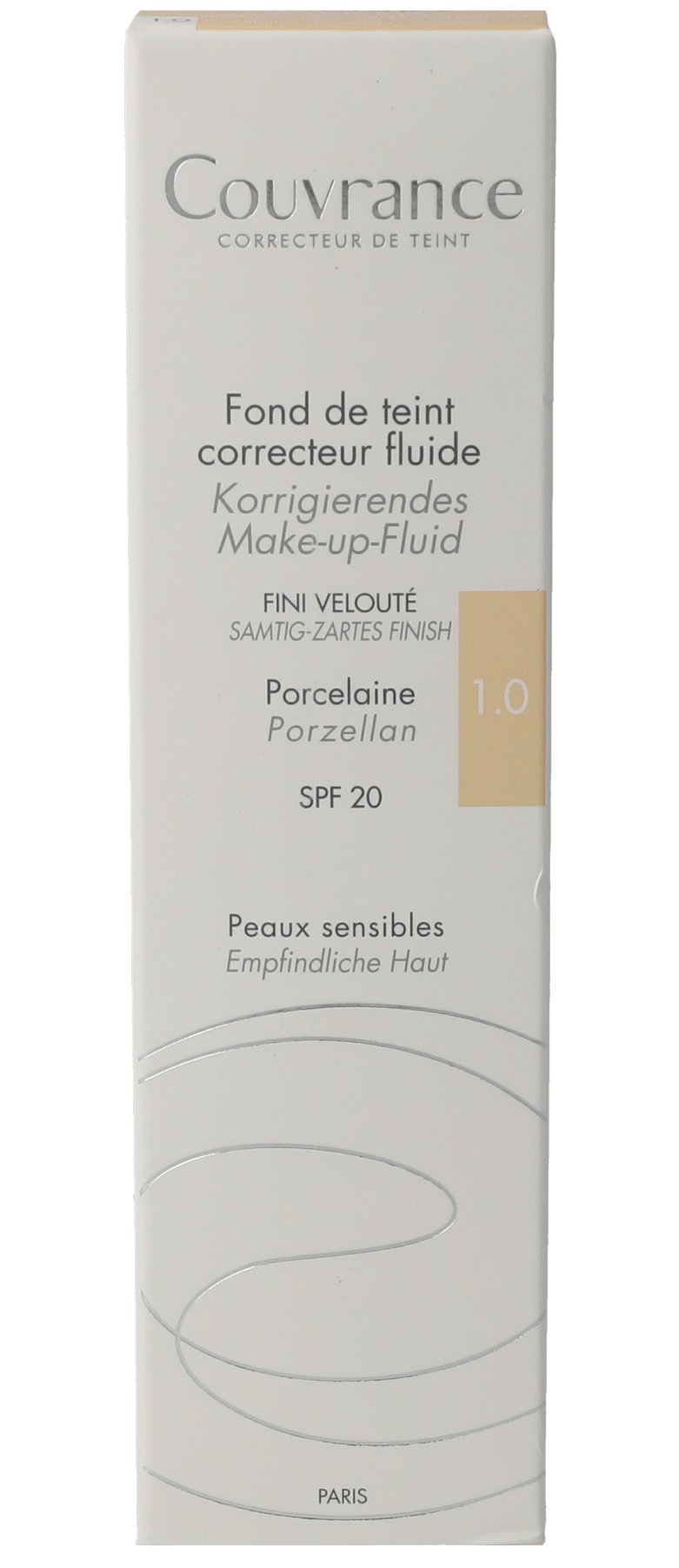 AVENE Couvrance korrigier.Make-up Fluid porzel.1.0