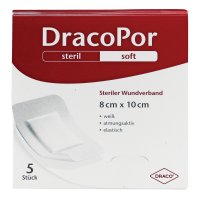 DRACOPOR Wundverband 8x10 cm steril