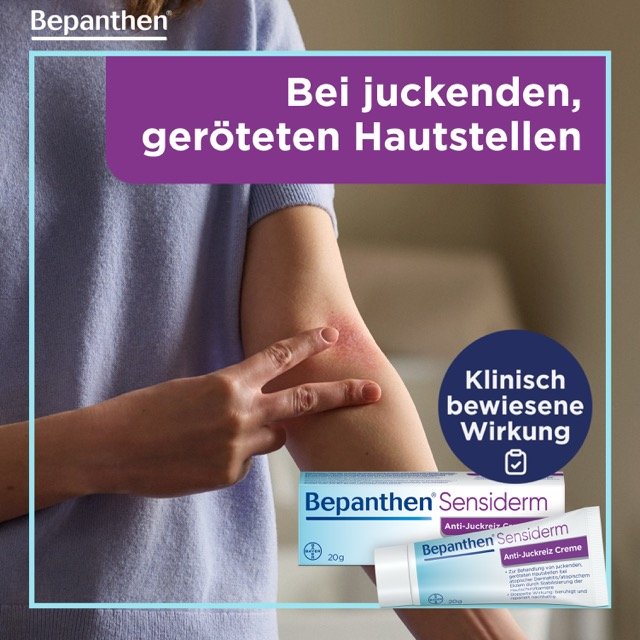 BEPANTHEN Sensiderm Anti-Juckreiz Creme