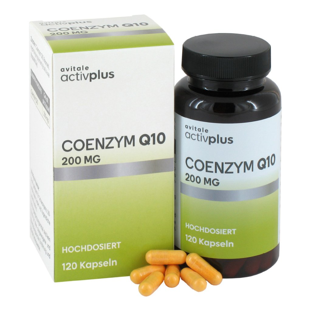 ACTIVPLUS Coenzym Q10 200 mg Kapseln